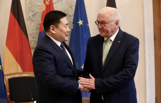 Ерөнхий сайд Л.Оюун-Эрдэнэ ХБНГУ-ын Холбооны Ерөнхийлөгч Франк-Вальтер Штайнмайерт бараалхлаа