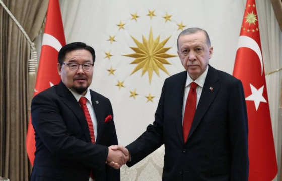 УИХ-ын дарга Г.Занданшатар БНТУ-ын Ерөнхийлөгч Режеп Тайип Эрдоганд бараалхлаа