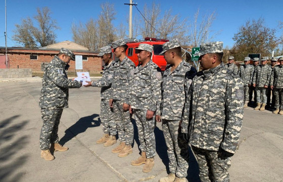 Дорнод аймгийн Онцгой байдлын албан хаагчдын тэмцээнд Э.Саранхүү захирагчтай I салаа шилдэг тасгаар шалгарчээ