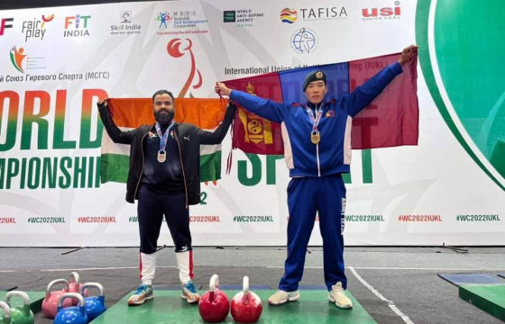 Э.БУДЖАВ ТУУХАЙ ӨРГӨЛТИЙН ДАШТ-ЭЭС ХОС АЛТАН МЕДАЛЬ ХҮРТЖЭЭ