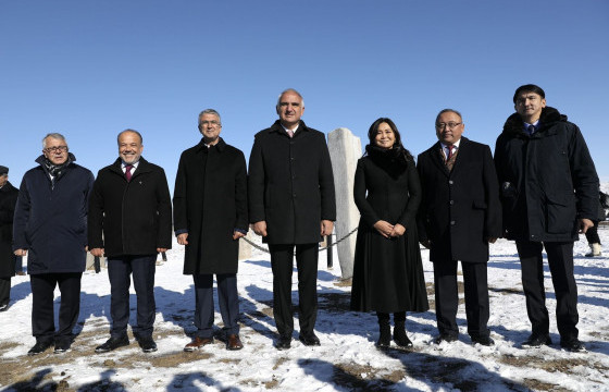 Мэргэн Тоньюкукын цогцолбор музейн шав тавилаа