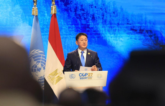 Дэлхийн удирдагчдын дээд түвшний уулзалтад Ерөнхийлөгч У.Хүрэлсүхийн хэлсэн үгнээс ОНЦЛОХ НАЙМАН ЭШЛЭЛ 