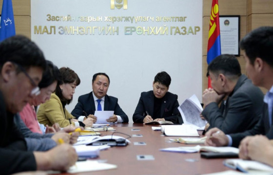Дэд сайд М.Ганхүлэг Мал эмнэлгийн ерөнхий газрын ажилтан, албан хаагчидтай уулзлаа