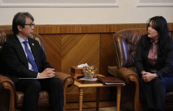 Байнгын хорооны дарга Г.Мөнхцэцэг Элчин сайд Кобаяши Хироюкитэй соёлын асуудлаар санал солилцлоо