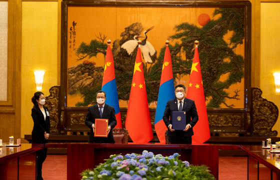 Монгол Улс, БНХАУ-ын хамтын ажиллагааны баримт бичгүүдэд гарын үсэг зурлаа