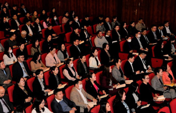 Зөвлөлдөх санал асуулгын талаар Тамгын газрын ажилтнуудад мэдээлэл, чиглэл өгөх сургалт боллоо