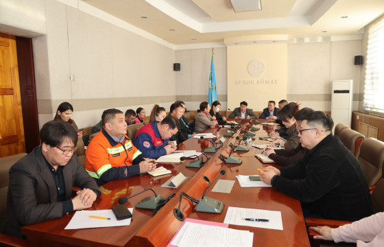 Орхон аймагт БТСУХ-ны ажлын хэсэг ажиллалаа