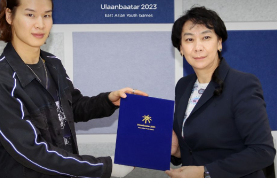 “Ангууч” Баттөр Зүүн Азийн наадмын элчийн батламжаа гардан авлаа