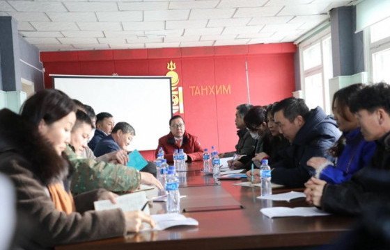 Булган аймагт үйл ажиллагаа явуулж буй харьяа газруудын удирдлага, мэргэжилтнүүдийг хүлээн авч уулзаж тулгамдаж асуудлыг хэлэлцлээ