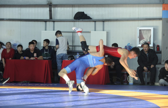 Лигийн  “U17” насны  V тойргийн барилдаан боллоо