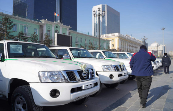 Япон Улсын засгийн газрын буцалтгүй тусламжаар 21 аймгийн сав газрын захиргаадад 
