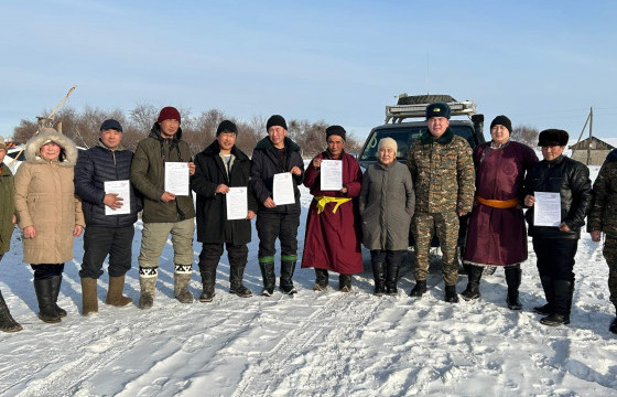 Улсын хил хамгаалалтад туслах “Малчдын бүлэг” байгууллаа