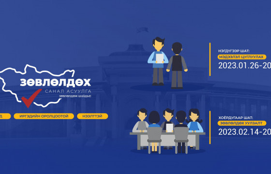 Зөвлөлдөх зөвлөлөөс УИХ-ын даргад зөвлөмж өргөн мэдүүлжээ