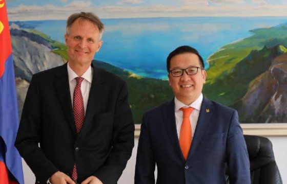 Австри Улсаас Монгол Улсыг хавсран суух Элчин сайд ноён А.Рийкентэй БОАЖ-ын чиглэлээр хамтран ажиллах санал солилцов