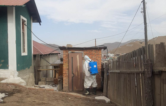 Ариутгал, халдваргүйжүүлэлт хийж байна