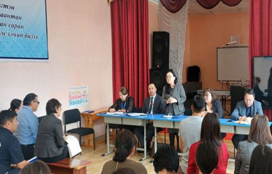 ХЭҮК-оос Нийслэлийн ерөнхий боловсролын 116 дугаар сургуульд шалгалт хийлээ