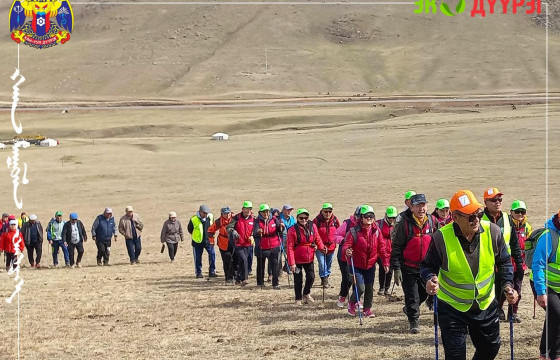 “Хамтдаа алхаад эрүүлжье”  бямба гарагийн  алхалт боллоо