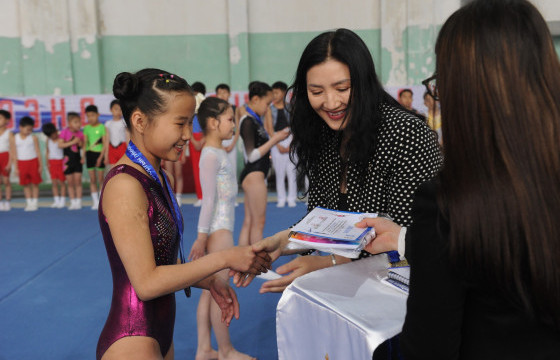 Спортын гимнастикийн хотын аваргууд тодорлоо