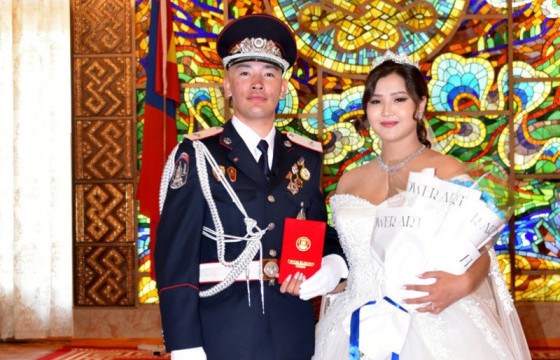 “Дэлхийн гэр бүл”-ийн өдрийг тохиолдуулан алба хаагчийн гэрлэх ёслолыг зохион байгууллаа