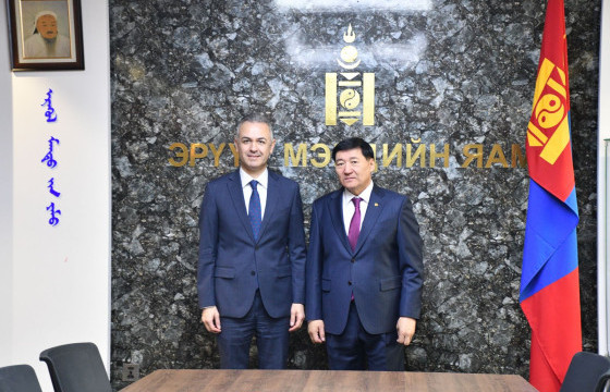 МОНГОЛ-ТУРКИЙН ЭРҮҮЛ МЭНДИЙН САЛБАРЫН ХАМТАРСАН ҮЙЛ АЖИЛЛАГААГ ЭРЧИМЖҮҮЛНЭ
