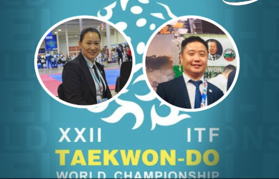 Таэквондогийн дэлхийн аваргыг Н.Гэрэлмаа, М.Ариунболд нар шүүнэ