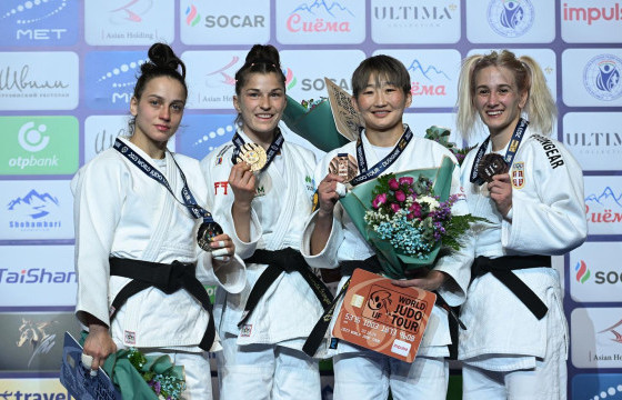 Душанбе 2023 гран пригээс Г.Наранцэцэг хүрэл медаль хүртлээ