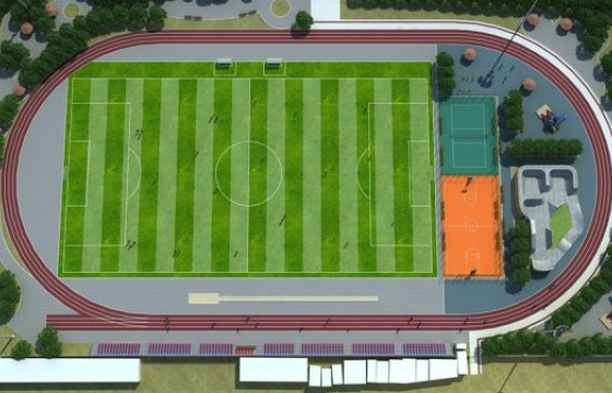 Баянзүрхийн Жуковын хөлбөмбөгийн талбай энэ сард ашиглалтад орно