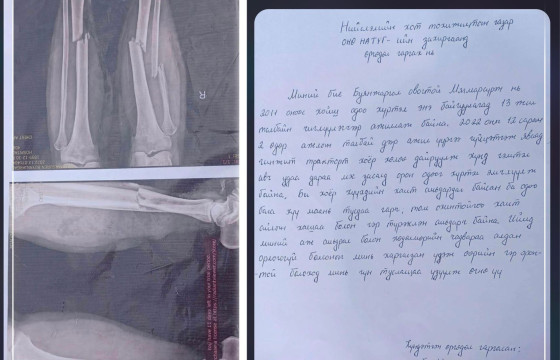 ТАЛБАЙН ЧИГЛҮҮЛЭГЧ Б.МЯГМАРСҮРЭН: АЖЛЫН ТАЛБАЙД ТРАКТОРТ ДАЙРУУЛЖ, ГУРВАН УДАА ХАГАЛГААНД ОРСОН Ч ХАБ-ЫН МЭРГЭЖИЛТЭН НАМАЙГ “СОГТУУ, АЖЛЫН ТАЛБАЙ ДЭЭР БАЙГААГҮЙ” ГЭЖ ХУДАЛ МЭДҮҮЛСЭН