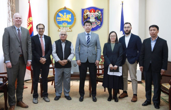 НЗДТГ-ын дарга И.Баатархүү АНУ-ын Олон улсын хөгжлийн агентлаг (USAID)-ийн төлөөлөгч нартай 