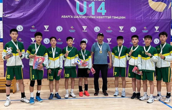 Миний волейболын “U14” ангиллын тэмцээнд Булганы баг түрүүлжээ
