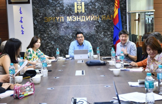 “Шүд” төслийг боловсруулж, хэрэгжүүлэх ажлын хэсэг хуралдав