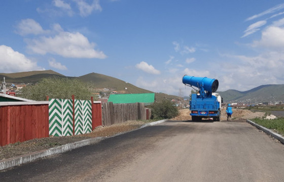 Зуслангийн бүсэд ариутгал, халдваргүйжүүлэлт хийж байна