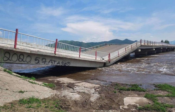 Зүүнхараагийн 136 метр урт төмөр бетон гүүр нуржээ