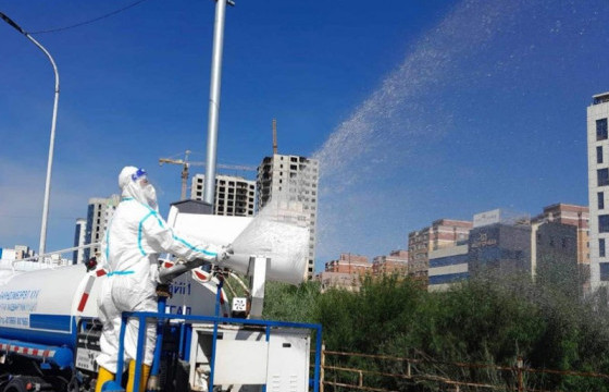 Сэлбэ, Дундгол дагуу ариутгал халдваргүйтгэл хийж байна