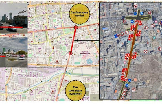 Төв шуудангийн уулзвараас Энхтайваны гүүр хүртэлх замыг хааж, хучилт хийнэ