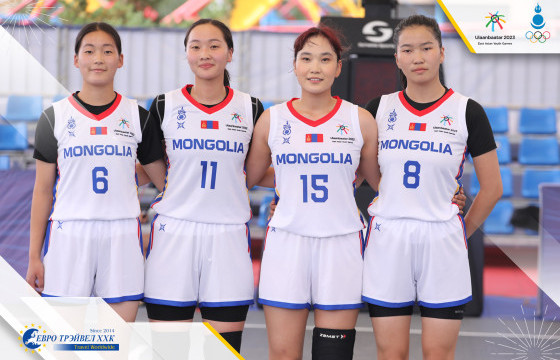 Сагсан бөмбөгийн 3х3-ын эмэгтэй баг хүрэл медаль хүртлээ