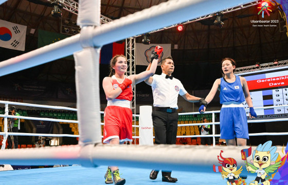 Д.Гэрэлсайхан мөнгөн медаль хүртлээ