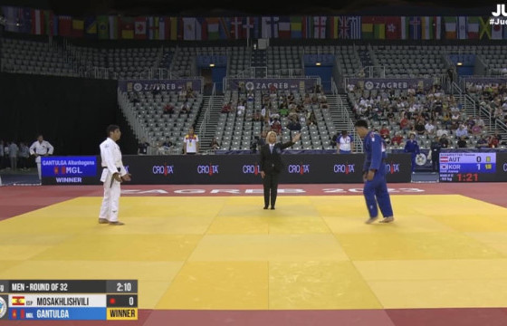 Г.Алтанбагана Гүрж гаралтай Австри, Испанийн бөхчүүдийг ялжээ