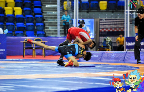 М.Аманбек, А.Марина нар хятадын тамирчдад хожигдов