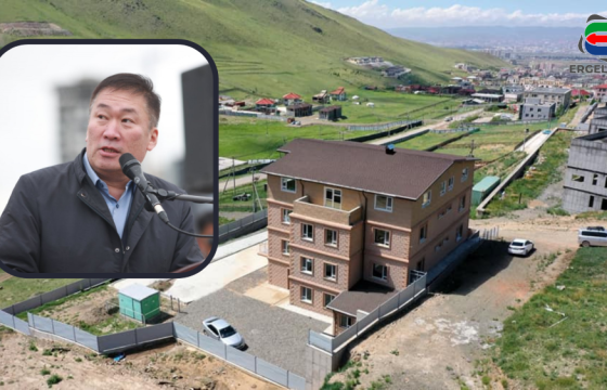 НИЙСЛЭЛИЙН ЕРӨНХИЙ АРХИТЕКТОР АСАН Н.НАЦАГДОРЖИЙН ХҮҮ ХУВЬДАА НҮХТИЙН АМАНД 30 ӨРӨӨТЭЙ ХАУС БАРЬЖЭЭ 