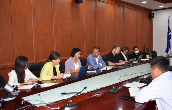 Монгол Улсын гамшгийн эрсдэлийг бууруулах, уур амьсгалын өөрчлөлтөд дасан зохицох чадавхын үнэлгээний багтай уулзлаа