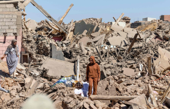 Мароккогийн газар хөдлөлтөд амиа алдсан хүний тоо 2100-д хүрчээ