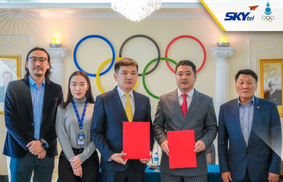 МҮОХ, “Скайтел” ХХК-тай мөнгөн түншийн гэрээ байгуулав