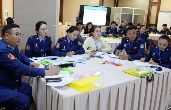 Гамшиг онцгой байдлын үеийн хүүхэд хамгааллын чиглэлээр сургагч багш бэлтгэж байна