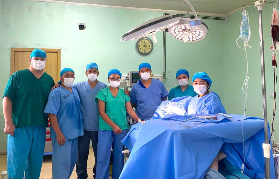 АЛСЫН ДУУДЛАГЫН БАГ ӨВӨРХАНГАЙ АЙМАГТ ХАВСАРСАН ХҮНД ГЭМТЭЛТЭЙ ӨВЧТӨНД ЯАРАЛТАЙ МЭС ЗАСАЛ ХИЙЛЭЭ