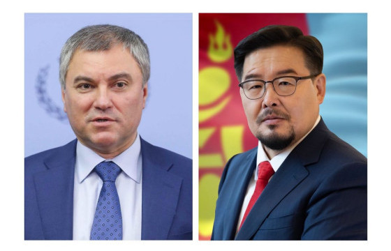 УИХ-ын дарга Г.Занданшатар, ОХУ-ын Холбооны Хурлын Төрийн Думын дарга В.В.Володин нар албан ёсны хэлэлцээ хийнэ
