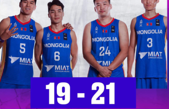 Манай эрэгтэй баг, Хонконгийн багийг 21:19-өөр хожлоо