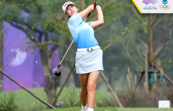 Азийн наадамд гольфчид өрсөлдөж эхэллээ