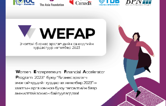 Бизнес эрхлэгч эмэгтэйчүүдийн санхүүгийн хурдасгуур хөтөлбөрөөс шалгарсан оролцогч  Сингапур явна
