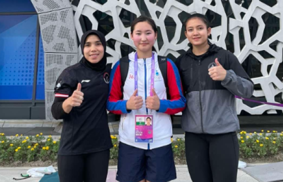 Н.Сэлэнгэ Азийн наадмын хагас шигшээ дэлхийн аваргатай өрсөлдөв